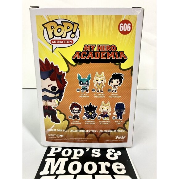 Funko Pop! My Hero Academia: Eijiro Kirishima 606 Vaulted Figure W/Protector - Picture 4 of 12